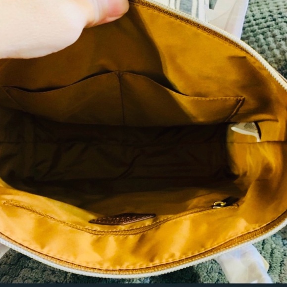 Fossil Felicity Satchel Bag With Matching Pouch - Picture 7 of 8